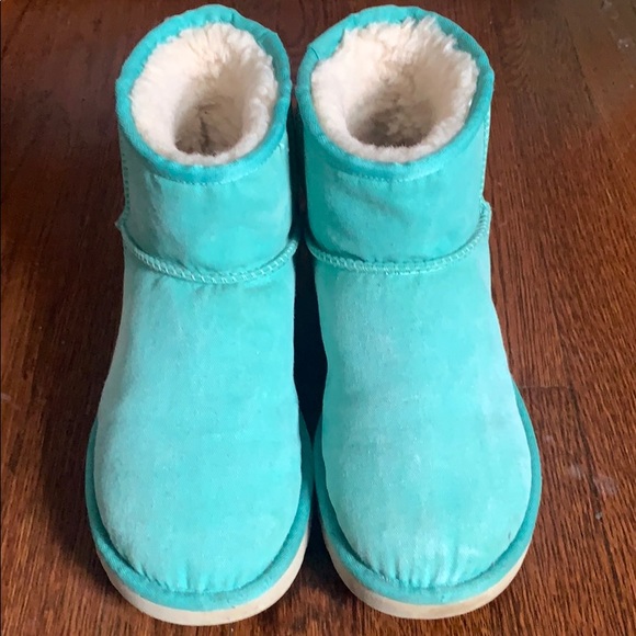 UGG Shoes - Uggs mini blue/green